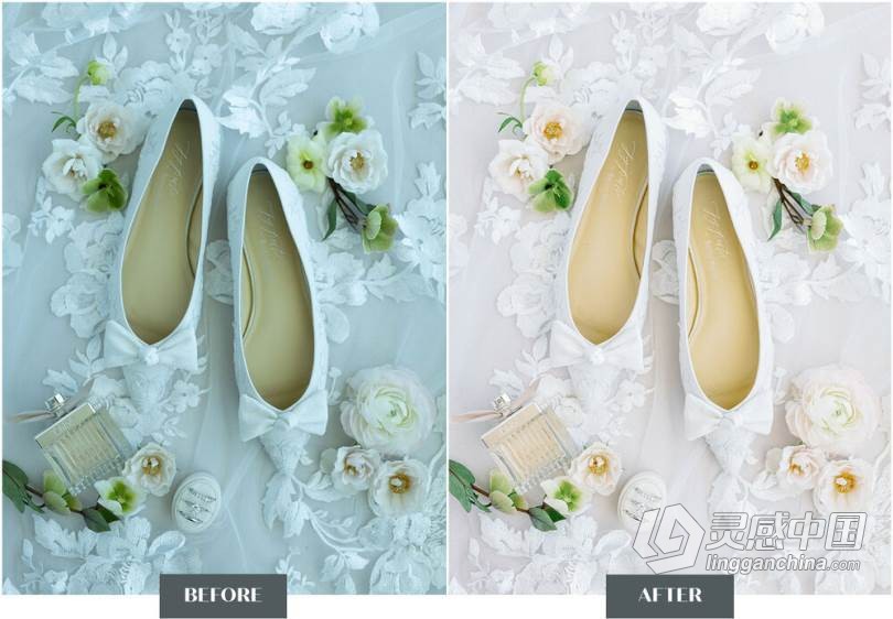 LR预设 科迪和奥斯汀婚礼人像清新通透胶片风格LR预设 Goodlight Presets pack3 Color  灵感中国网 www.lingganchina.com