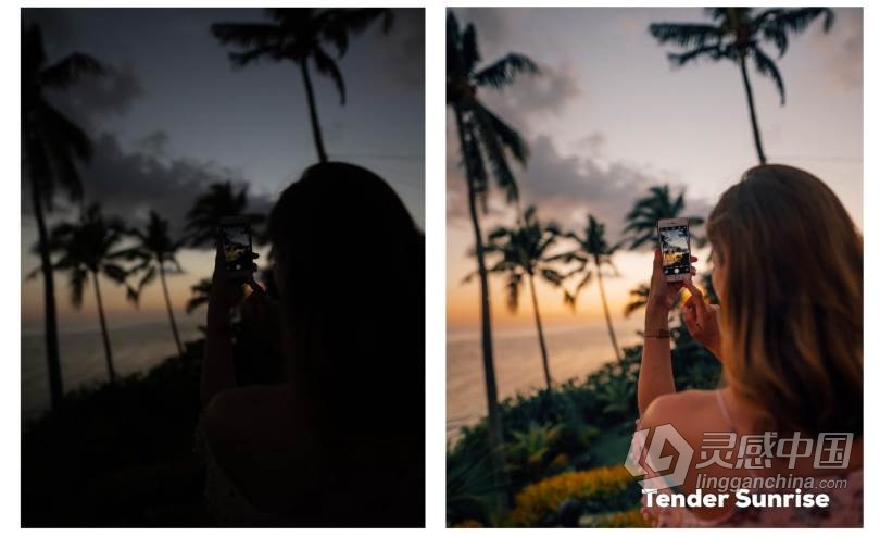 LR预设 旅行度假人像写真Lightroom预设/手机APP滤镜 Lena Pinnywooh 6 Travel Presets  灵感中国网 www.lingganchina.com
