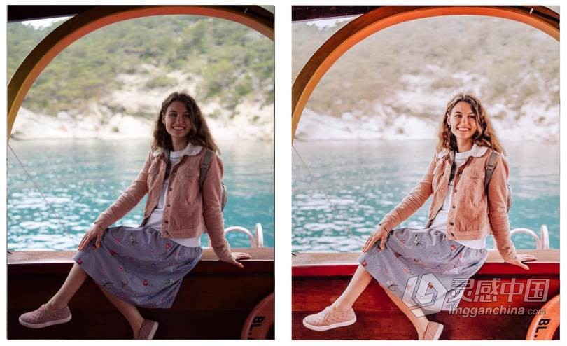 LR预设 旅行度假人像写真Lightroom预设/手机APP滤镜 Lena Pinnywooh 6 Travel Presets  灵感中国网 www.lingganchina.com