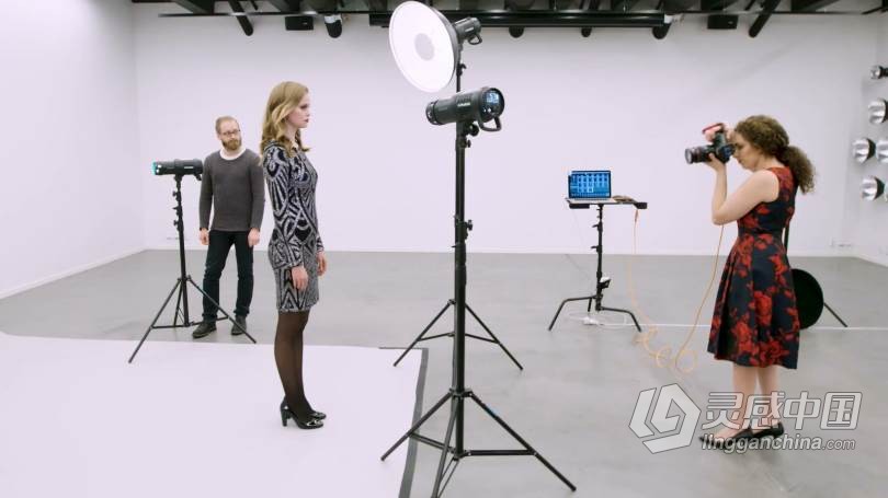 Lindsay Adler彩色凝胶布光时尚肖像情绪摄影视频教程  灵感中国网 www.lingganchina.com