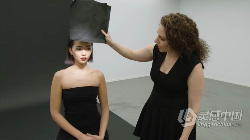 摄影师大师Lindsay Adler美女肖像摄影照明实例及后期精修视频教程  灵感中国网 www.lingganchina.com
