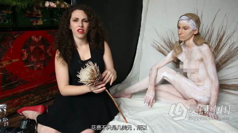 摄影师Lindsay Adler Fine Art Nude人体美术私房布光系列合集中文字幕视频教程  灵感中国社区 www.lingganchina.com