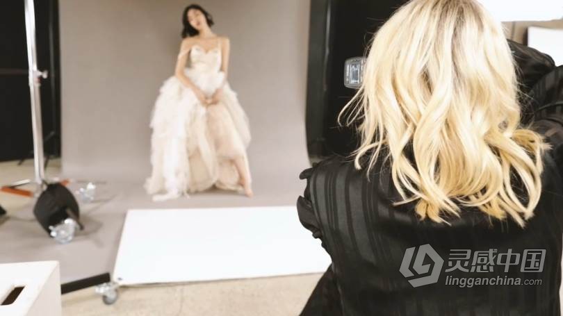肖像大师班Lara Jade时尚人像摄影照明用光视频教程 Fashion Lighting  灵感中国网 www.lingganchina.com