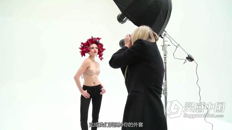 摄影教程 BREED摄影师Melissa Rodwell时尚美容曝光摄影及后期教程 中文字幕  灵感中国网 www.lingganchina.com