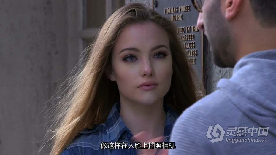 摄影教程 PROEDU摄影师Dani diamond自然光人像摄影及完整修饰指南教程 中文字幕  灵感中国网 www.lingganchina.com
