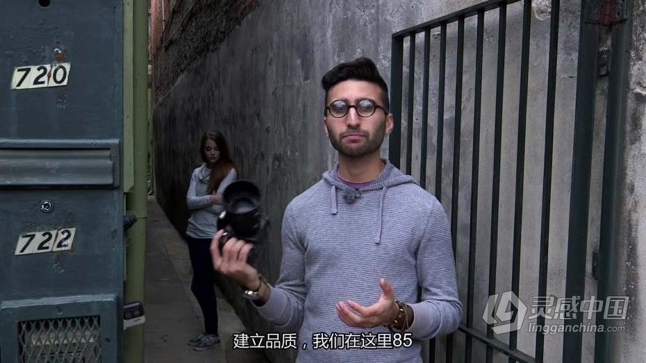 摄影教程 PROEDU摄影师Dani diamond自然光人像摄影及完整修饰指南教程 中文字幕  灵感中国网 www.lingganchina.com