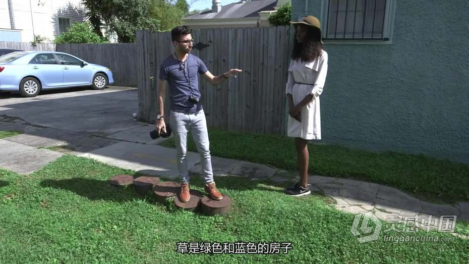 摄影教程 PROEDU摄影师Dani diamond自然光人像摄影及完整修饰指南教程 中文字幕  灵感中国网 www.lingganchina.com