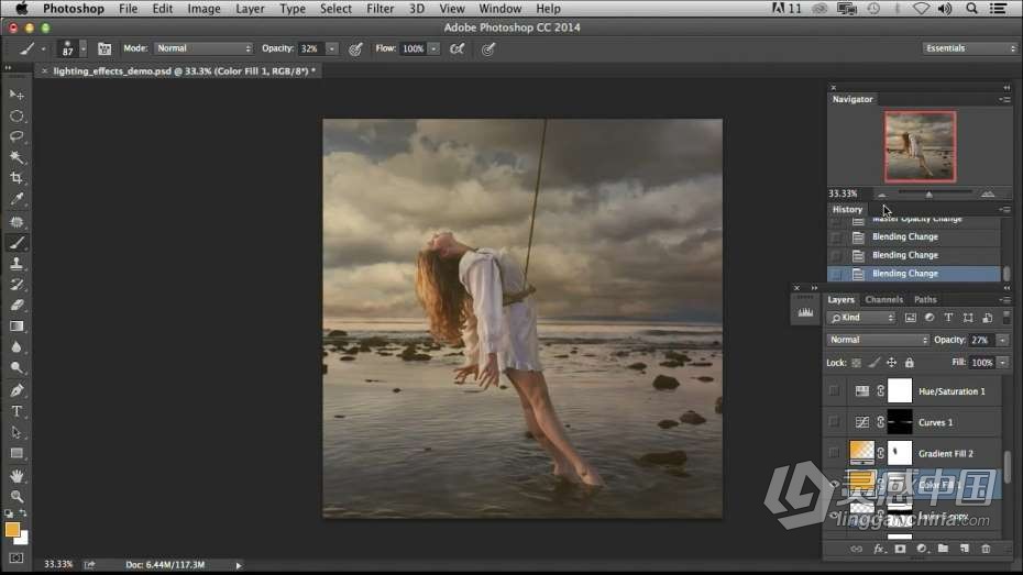 唯美影像摄影与合成综合训练视频教程 Fine Art Compositing with Brooke Shaden  灵感中国网 www.lingganchina.com