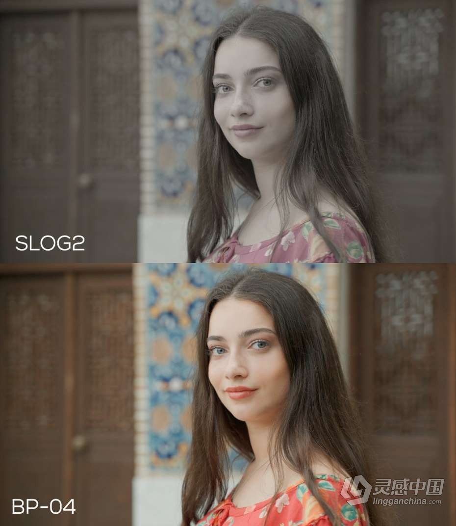Sony索尼系列相机Slog2和Slog3用常Vlog电影LTUS调色预设 Slog2、Slog2视频调色预设  灵感中国网 www.lingganchina.com
