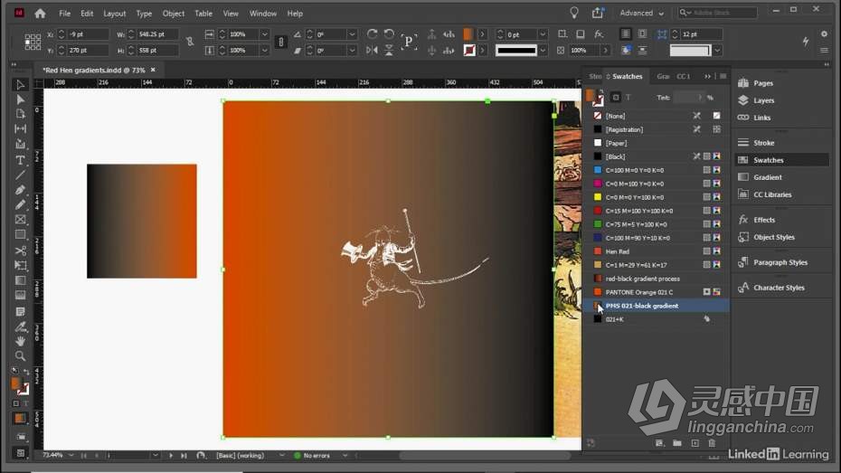 PS教程 PS、AI和InDesign结合印刷制作版式布局设计教程  灵感中国网 www.lingganchina.com