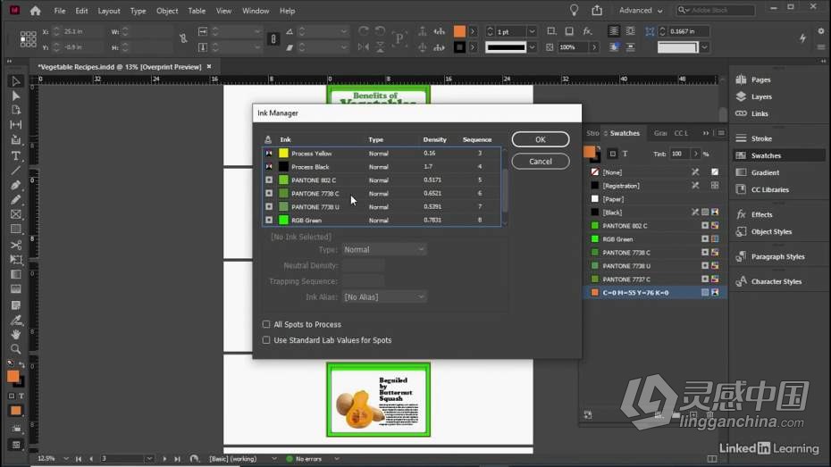 PS教程 PS、AI和InDesign结合印刷制作版式布局设计教程  灵感中国网 www.lingganchina.com