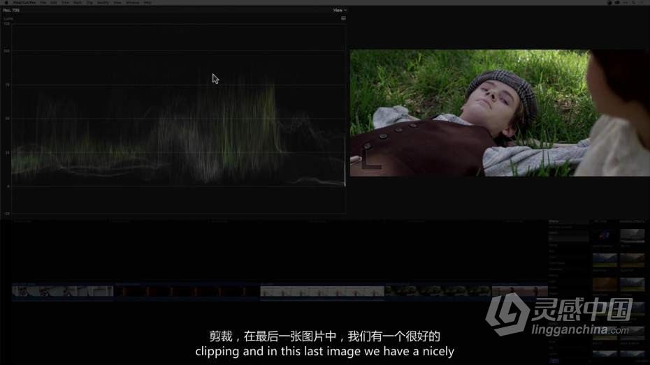 Color Grading Academy- 颜色分级学院Final Cut Pro X 颜色分级大师班教程  中文字幕  灵感中国社区 www.lingganchina.com