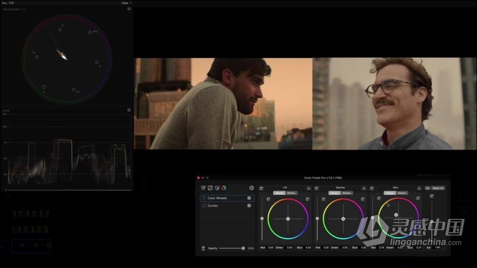 Color Grading Academy- 颜色分级学院Final Cut Pro X 颜色分级大师班教程  中文字幕  灵感中国社区 www.lingganchina.com