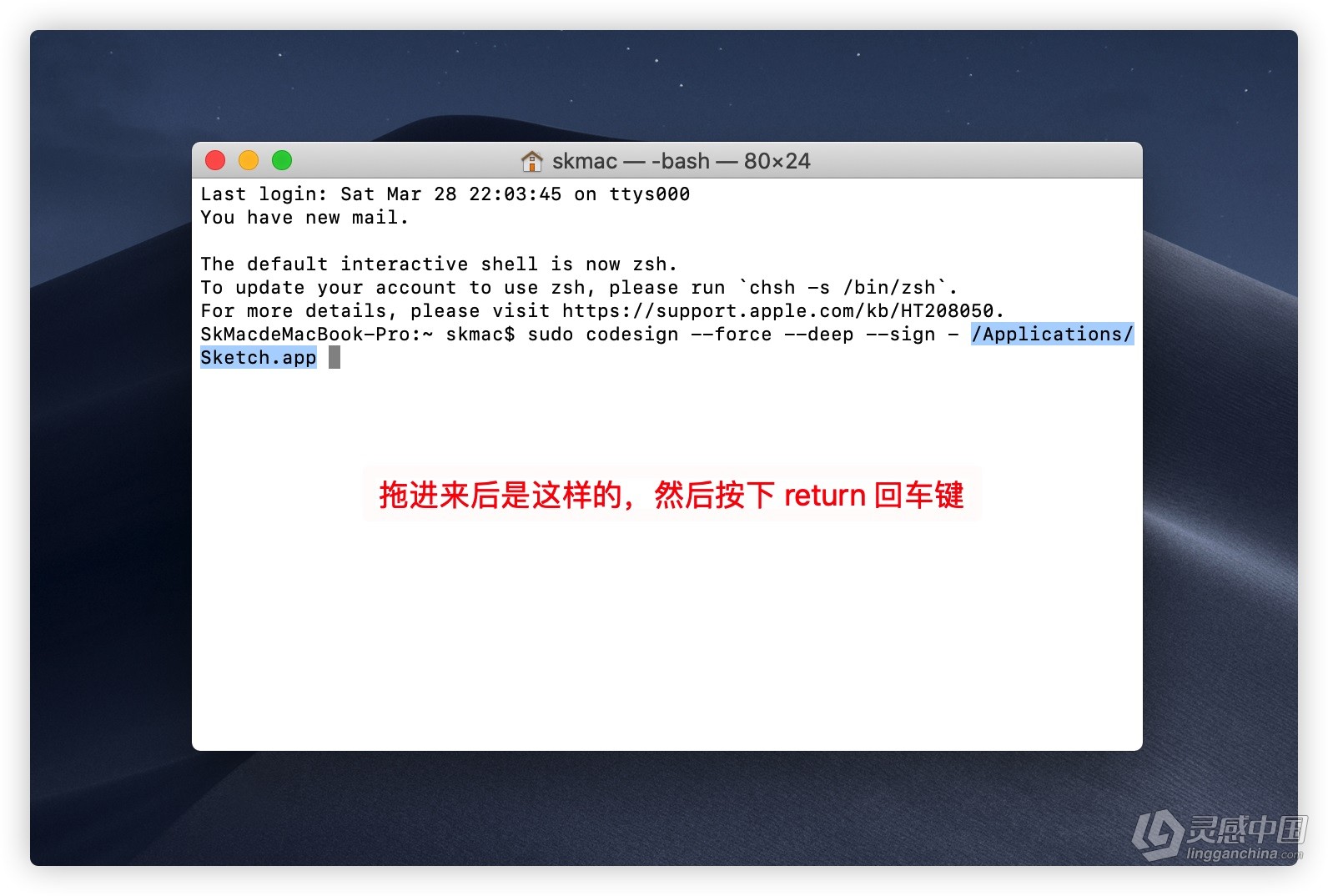 macOS 10.15.4 系统 更新系统后 意外退出及崩溃闪退 问题修复方法  灵感中国网 www.lingganchina.com