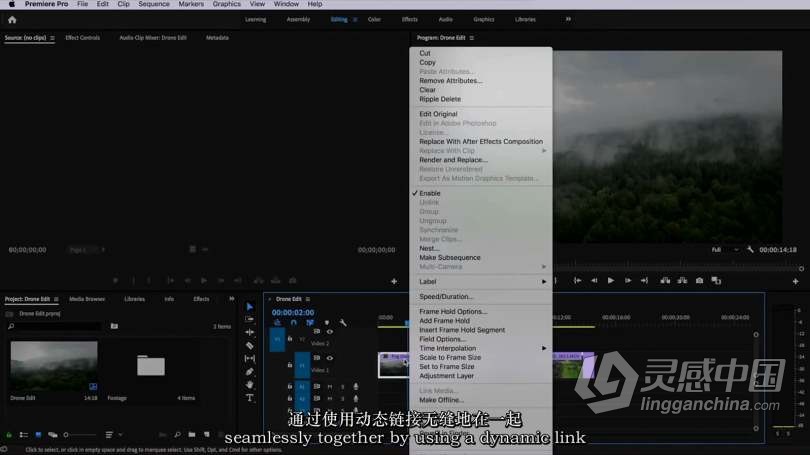 MotionFX Pro – After Effects 视频创意特效VFX合成教程-中英字幕  灵感中国网 www.lingganchina.com