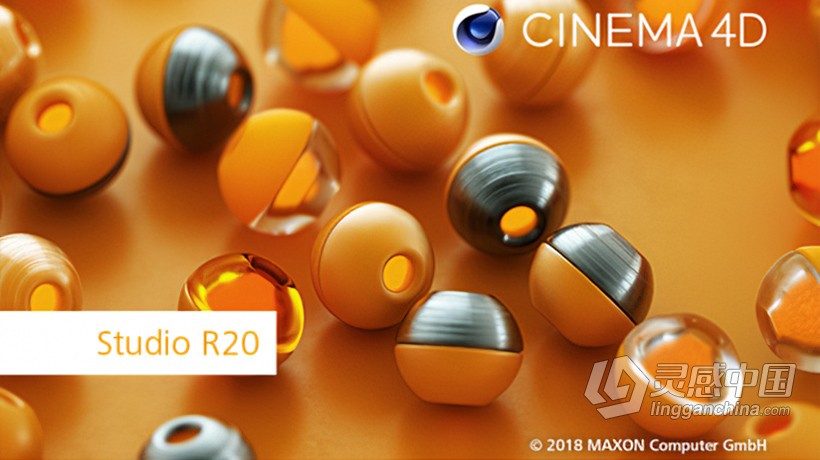 C4D R20.059三维软件中文版/英文版 Cinema 4D C4D R20.059 Win/Mac版下载  灵感中国网 www.lingganchina.com