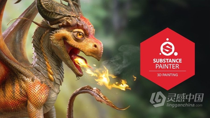 三维材质贴图绘画软件Substance Painter 2020.2.2 v6.2.2.661 Win64位中英文破解版  灵感中国网 www.lingganchina.com