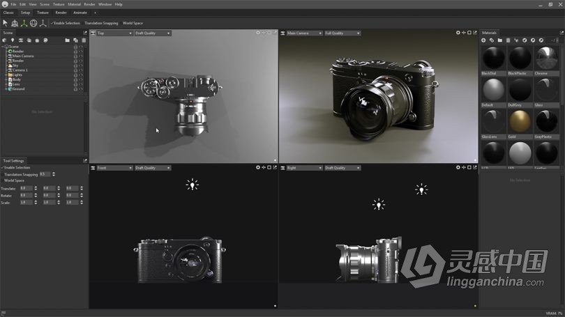 八猴三维场景实时渲染软件 Marmoset Toolbag V4.0.2 MAC破解版下载  灵感中国网 www.lingganchina.com