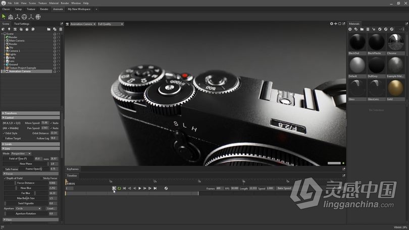 八猴三维场景实时渲染软件 Marmoset Toolbag V4.0.2 MAC破解版下载  灵感中国网 www.lingganchina.com