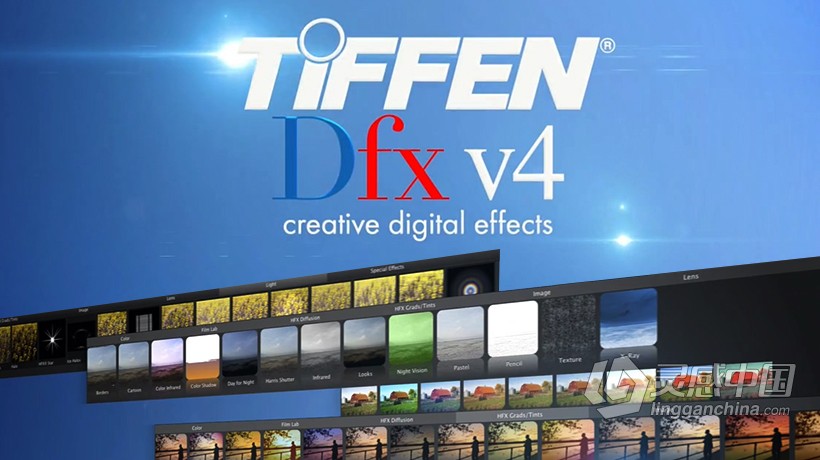 PS顶级调色滤镜DFT Tiffen Dfx 4.0v13中文汉化版(支持PS CC 2019)  灵感中国社区 www.lingganchina.com