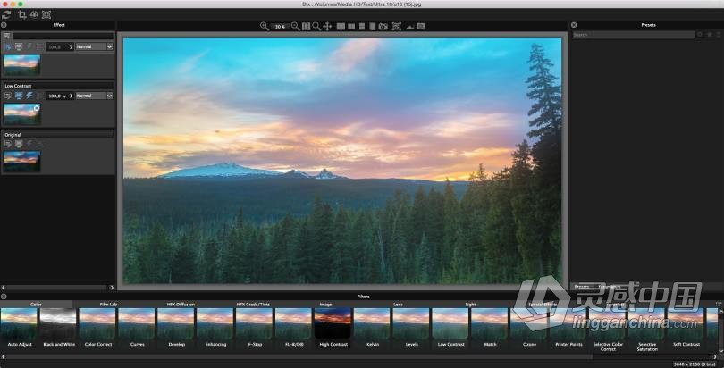 PS调色滤镜Digital Film Tools Tiffen DFX 4.0v9 for Mac(支持CC2015)  灵感中国网 www.lingganchina.com