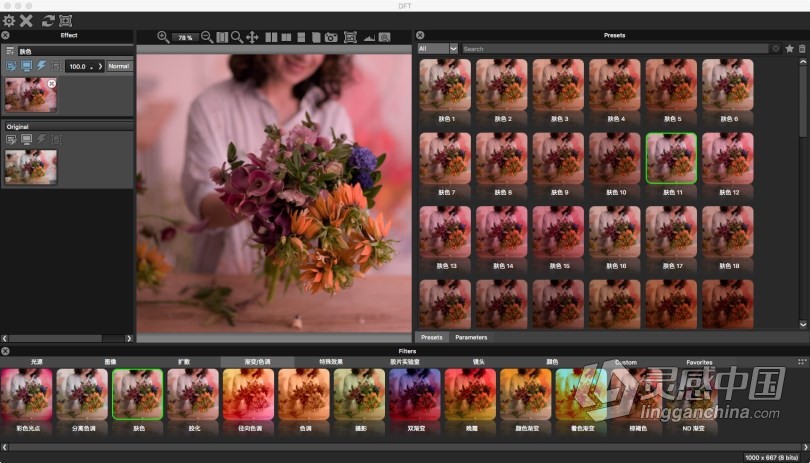 Digital Film Tools DFT for MAC汉化版 PS视觉特效调色插件合集 Digital Film Tools DFT for MAC V1  灵感中国网 www.lingganchina.com