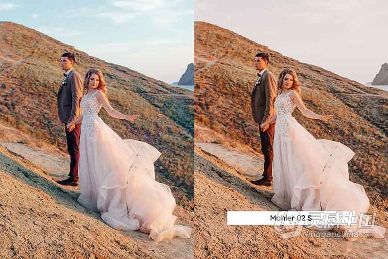 外景婚礼人像胶片LR预设APP滤镜及LUT预设 Canyon Film Lightroom Presets  灵感中国网 www.lingganchina.com