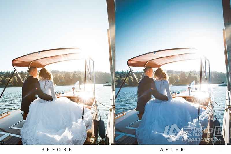 电影胶片婚礼人像Lightroom预设 Wedding Lightroom Presets  灵感中国网 www.lingganchina.com