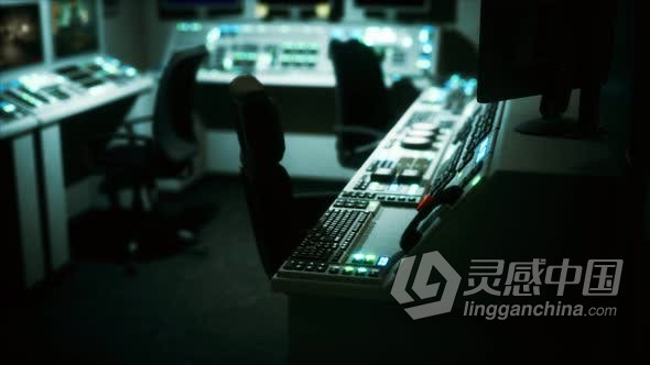 视频素材 中央控制室设备计算机工程技术终端监视器视频素材下载  灵感中国网 www.lingganchina.com