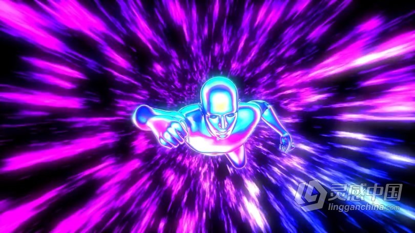 AE教程 AE创建3D抽象无限隧道背景动画纹理视频教程  灵感中国网 www.lingganchina.com