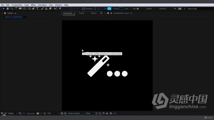 AE教程 AE中使用Duik Bassel制作角色动画工作流程视频教程  灵感中国网 www.lingganchina.com