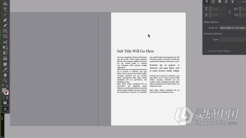 PS教程 PS AI ID平面设计大师级图像处理技巧工作流程视频教程  灵感中国网 www.lingganchina.com