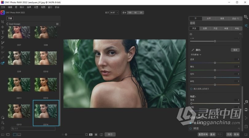 专业级后期摄影图像处理软件 ON1 Photo RAW 2022.5 16.5.1.12526 中文版 WIN系统下载  灵感中国网 www.lingganchina.com