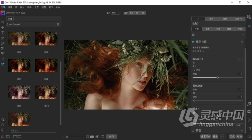 专业级后期摄影图像处理软件 ON1 Photo RAW 2022.5 16.5.1.12526 中文版 WIN系统下载  灵感中国网 www.lingganchina.com