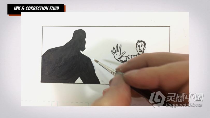 绘画教程 漫画书籍从绘画到出版印刷全流程视频教程 Bloop Animation – Making a Graphic Novel  灵感中国网 www.lingganchina.com