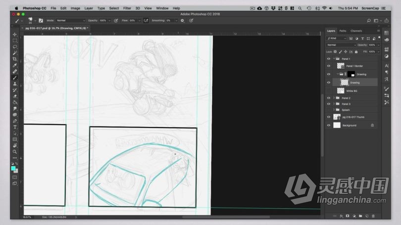 绘画教程 漫画书籍从绘画到出版印刷全流程视频教程 Bloop Animation – Making a Graphic Novel  灵感中国网 www.lingganchina.com