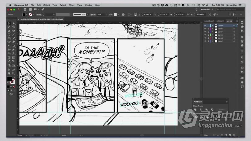 绘画教程 漫画书籍从绘画到出版印刷全流程视频教程 Bloop Animation – Making a Graphic Novel  灵感中国社区 www.lingganchina.com