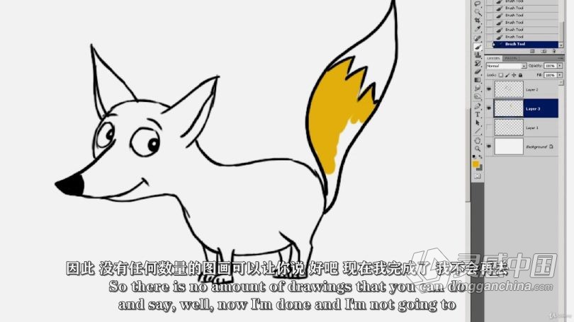 绘画教程 绘制卡通人物的终极指南视频教程 中文字幕  灵感中国网 www.lingganchina.com
