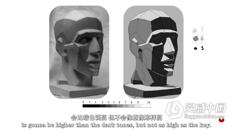 绘画教程 数字绘画基础核心技术训练视频教程 中文字幕  灵感中国网 www.lingganchina.com