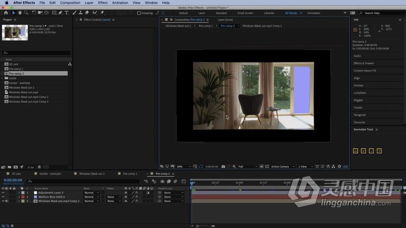 AE教程 电影制片人VFX视效技能指南视频教程  灵感中国网 www.lingganchina.com