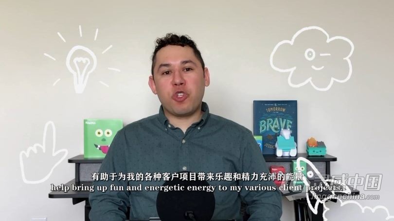 PS教程 PS中创建个性化gif传统二维动画工作流程视频教程中文字幕  灵感中国网 www.lingganchina.com