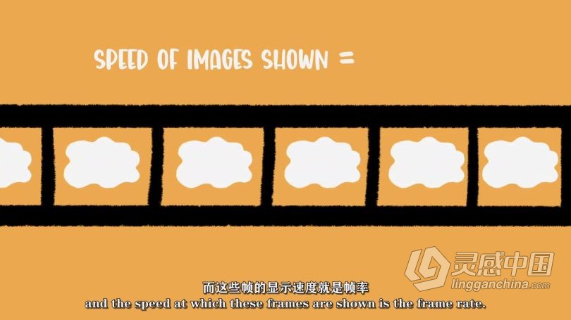 PS教程 PS中创建个性化gif传统二维动画工作流程视频教程中文字幕  灵感中国网 www.lingganchina.com