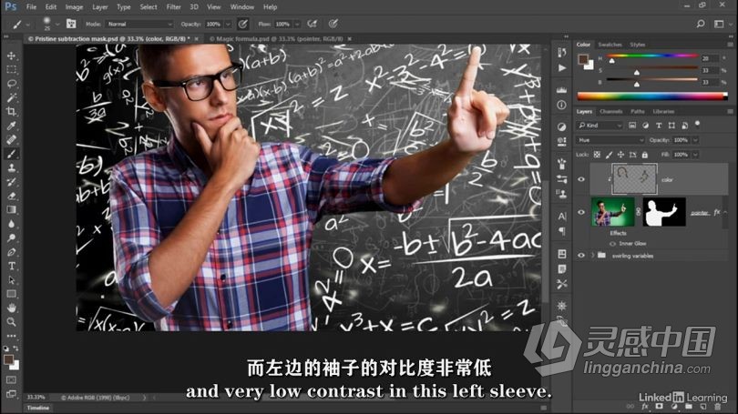 PS教程 Photoshop 2021一对一大师技能训练视频教程中文字幕  灵感中国网 www.lingganchina.com