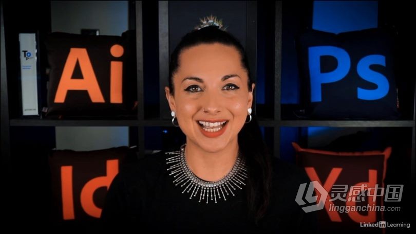 PS教程 PS创建社交媒体资产素材合成海报视觉效果工作流程视频教程  灵感中国网 www.lingganchina.com