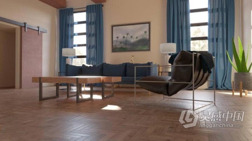 3dsmax教程 从3dsMax到Unreal Engine虚幻引擎资产导入工作流程视频教程中文字幕  灵感中国网 www.lingganchina.com