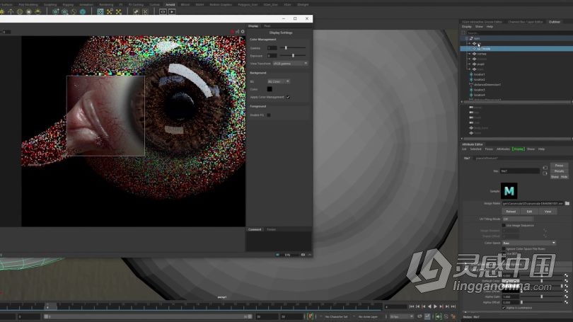 Zbrush教程 Zbrush逼真角色创建立体模型全流程视频教程  灵感中国网 www.lingganchina.com