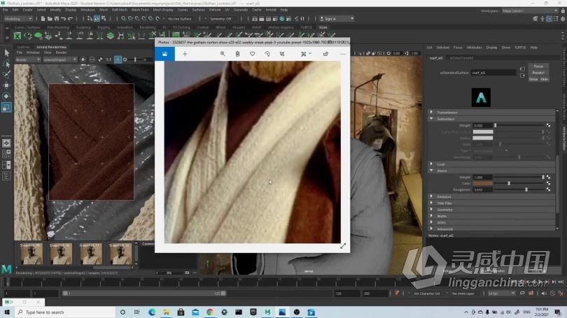 Zbrush教程 绝地大师欧比旺角色制作工作流程视频教程中文字幕  灵感中国网 www.lingganchina.com
