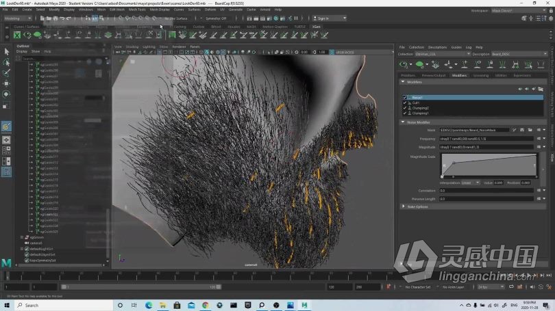 Zbrush教程 绝地大师欧比旺角色制作工作流程视频教程中文字幕  灵感中国网 www.lingganchina.com