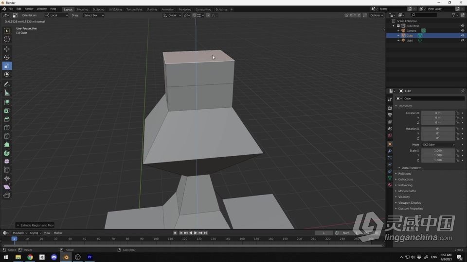 Blender 3D从入门到精通大师班课程视频教程  灵感中国网 www.lingganchina.com
