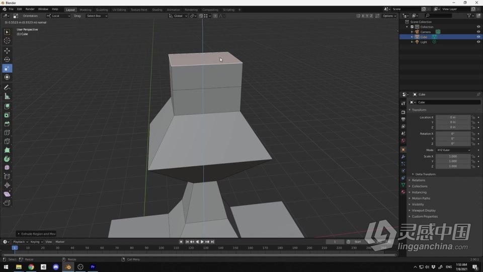 Blender 3D从入门到精通大师班课程视频教程  灵感中国社区 www.lingganchina.com